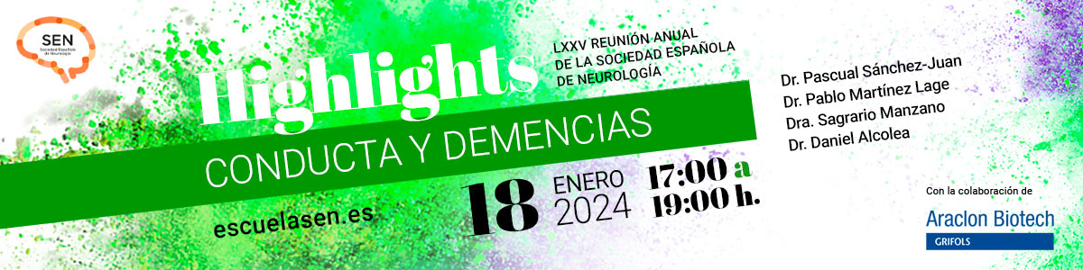 Highlights CONDUCTA Y DEMENCIAS 2024